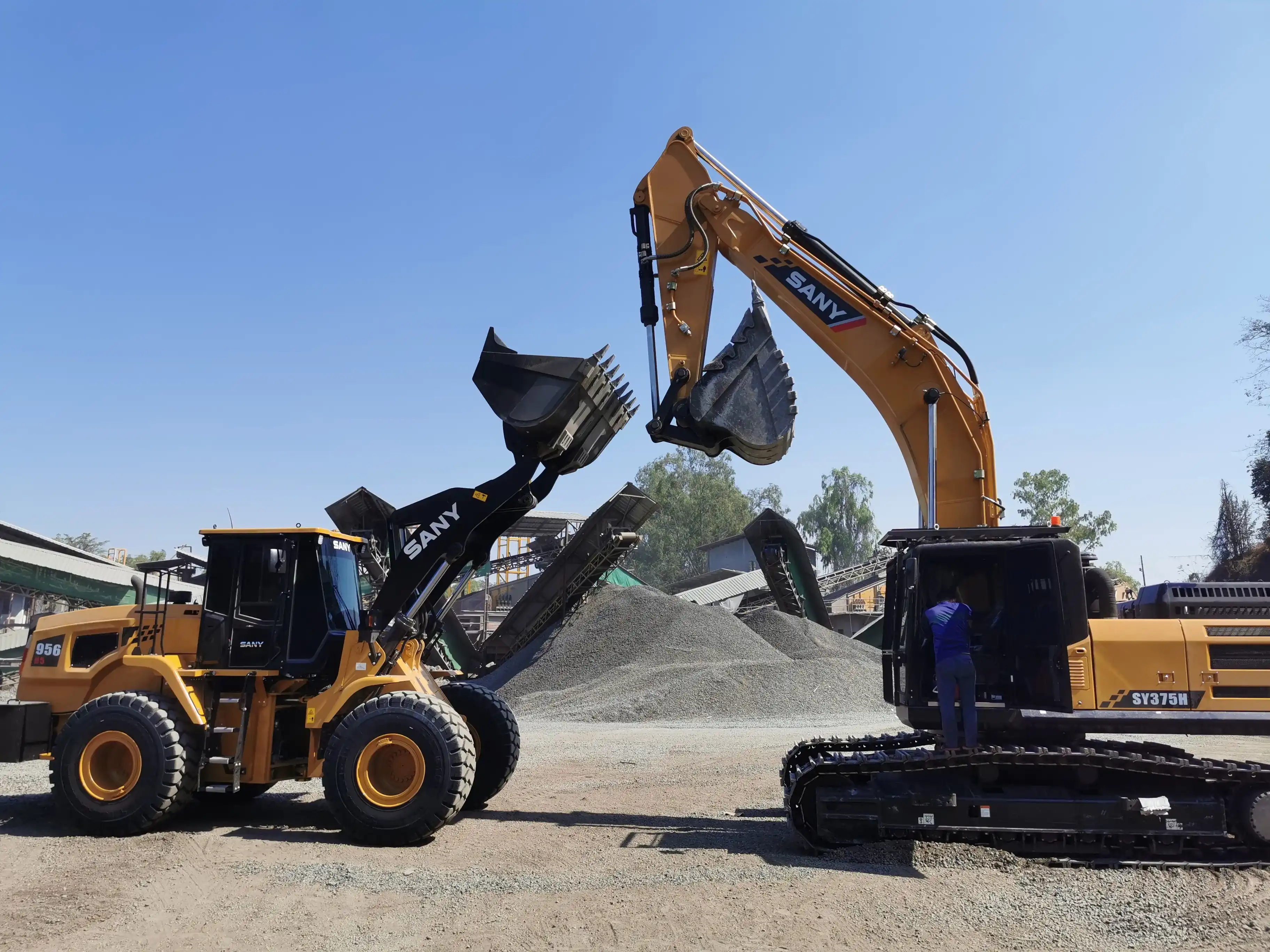 sany excavators