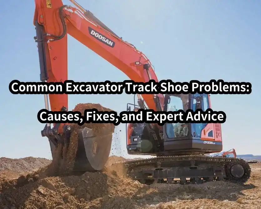 Common excavator track shoe problems: causes, fixes, and expert advice