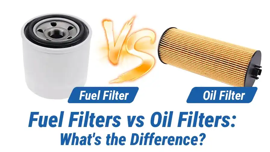 What is the difference between an oil filter and a fuel filter?
